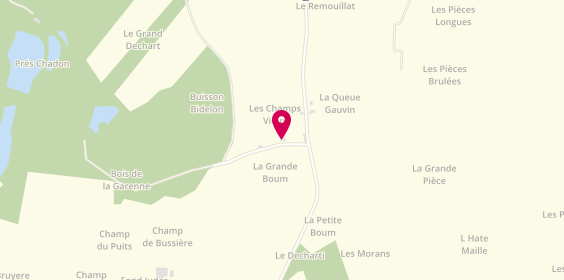 Plan de Picaud Patrick, 5 Route des Champs Vieux, 58300 Champvert