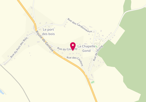 Plan de DUMAREST Christian, 30 Rue du Coudray, 58160 Saint-Ouen-sur-Loire