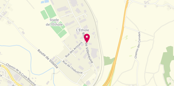 Plan de Entreprise Molin SAS, Zone Industrielle 8 Route Villeneuve d'Aval, 39600 Arbois