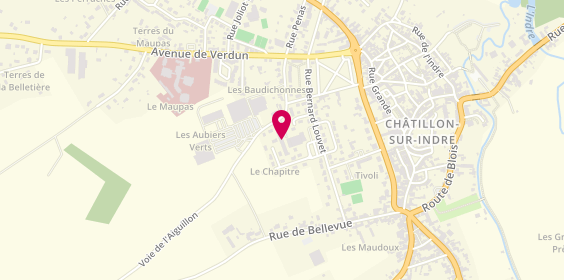 Plan de B.C.P.E, 15 Rue Jean Lurçat, 36700 Châtillon-sur-Indre