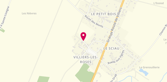 Plan de MESLET Didier, 1 chemin de l'Orme, 36260 Sainte-Lizaigne