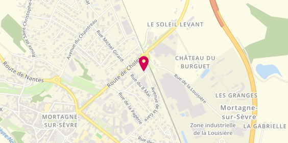 Plan de J.M Chapeau, 7 avenue de la Gare, 85290 Mortagne-sur-Sèvre