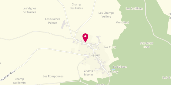 Plan de Entreprise Courault, 8 Rue Montsavault, 58270 Saint-Benin-d'Azy