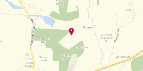 Plan de Entreprise Olivier Daudin, Route de Nevers, 58110 Rouy