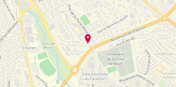 Plan de Nsjplomberie.fr, 39 Rue du Dr Charles Coubard, 49300 Cholet