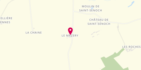 Plan de BIDAULT Michel, Le Mazery, 37600 Varennes