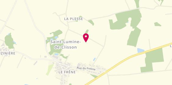 Plan de SAS Mickaël Rainard, 106 le Boulay, 44190 Saint-Lumine-de-Clisson