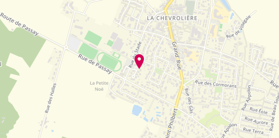 Plan de ATLANTIQUE AQUA SERVICE - Plombier-Chauffagiste-Salle de Bain, 5 Rue de l'Avenir, 44118 La Chevrolière