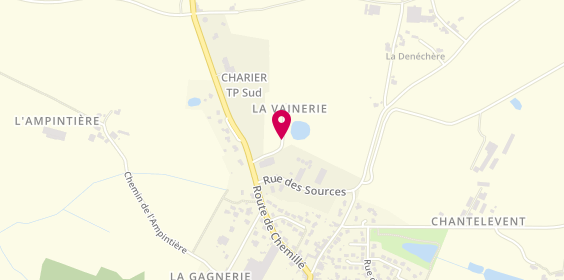 Plan de Sanithermelec, 1 Rue des Sources Zone Artisanale de la Vainnerie, 49120 La Tourlandry