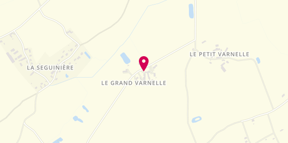 Plan de Bruno Plomberie Multiservices, Le Grand Varnel, 37320 Louans