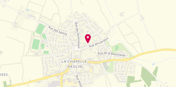 Plan de Amep Atlantique, 9 Rue des Jardins, 44330 La Chapelle-Heulin