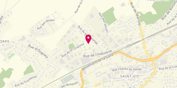 Plan de Etablissements Bache, 1 Bis Rue de la Coupotte, 25410 Saint-Vit