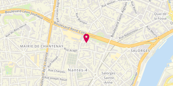 Plan de Vincent gourbiliere, 14 Rue Jean Baptiste Vigier, 44100 Nantes