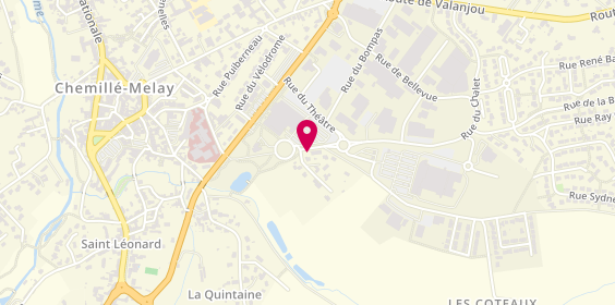 Plan de Braud Antony, 4 Rue de la Raquette, 49120 Chemillé-Melay