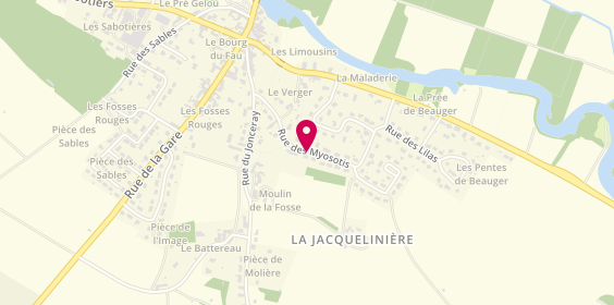 Plan de Antoine et Sébastien Plomberie, 14 Rue Myosotis, 37310 Reignac-sur-Indre