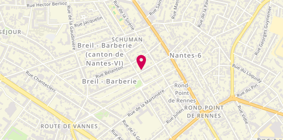 Plan de Neothermic, 26 Rue Albert Dory, 44300 Nantes
