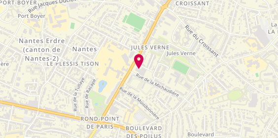 Plan de 2C Plomberie, 46 Boulevard Jules Verne, 44300 Nantes
