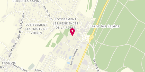 Plan de Enora Services, Rue du Champenâtre, 25770 Serre-les-Sapins