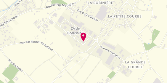 Plan de Tpco, Zone Industrielle Beau Soleil
21 Rue de l'Artisanat 1, 44450 Saint-Julien-de-Concelles