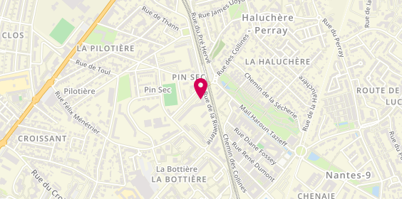 Plan de Atlantic Service, 6 Rue Pierre Bouguer, 44300 Nantes