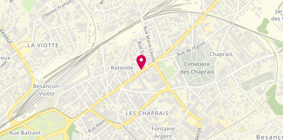 Plan de Dmps Plomberie, 55 Rue Belfort, 25000 Besançon