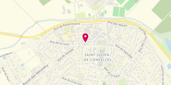 Plan de DPC Dépannage Plomberie Chauffage, 35 Ter Rue de Bretagne, 44450 Saint-Julien-de-Concelles