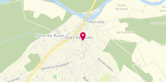Plan de Cm Energies, 15 Rue Saint-Brice, 37260 Pont-de-Ruan