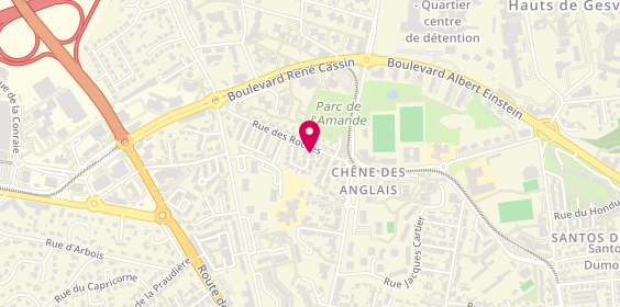 Plan de Aj Energy, 1 avenue des Jonquilles, 44300 Nantes