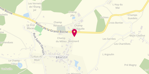 Plan de Delavault Franck, le Bonniard
10 Route de l'Etang Poitreau, 58140 Brassy