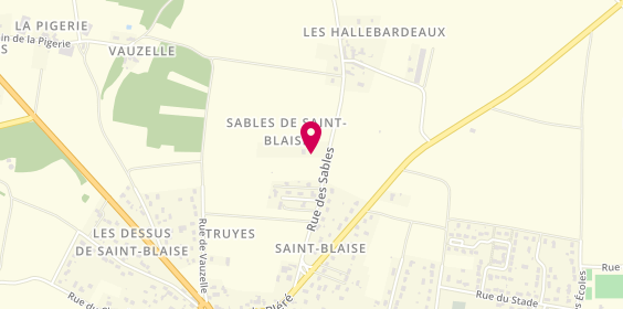 Plan de Chlous Patrick-O, 37 Rue des Sables, 37320 Truyes
