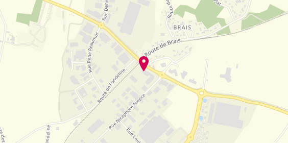 Plan de MOREAU Génie Climatique, Zone Industrielle Brais
27 Rue Jacques Daguerre, 44600 Saint-Nazaire