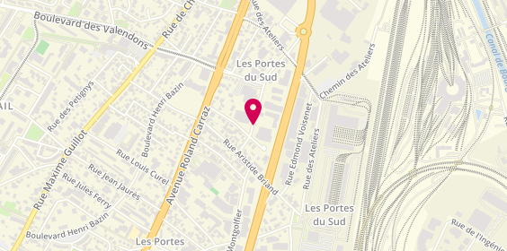 Plan de H.ge, 17 Rue Marcel Sembat, 21000 Dijon