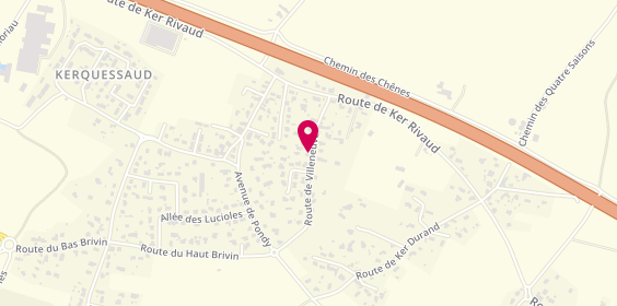 Plan de Certenais Elec, 22 Route Villeneuve, 44500 La Baule-Escoublac