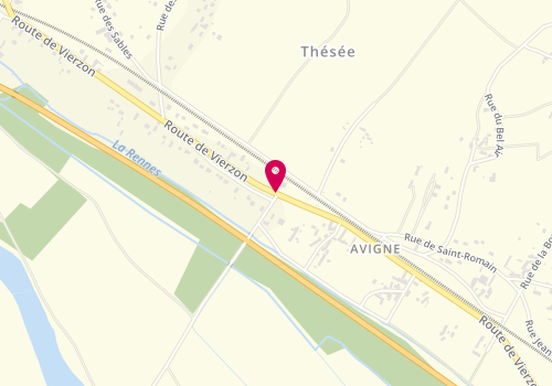 Plan de Sandre Stanislas, 36 Route Vierzon, 41140 Thésée
