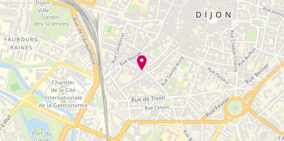 Plan de Accés Plomberie, 22 Rue Crébillon, 21000 Dijon