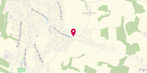 Plan de Paul Services Habitat, 19 Les Fraux, 44360 Vigneux-de-Bretagne