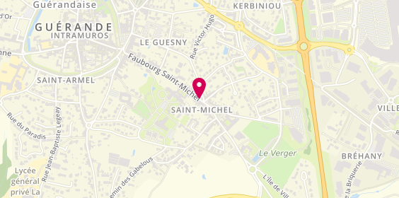 Plan de Ets Boullard, 75 Faubourg Saint Michel, 44350 Guérande