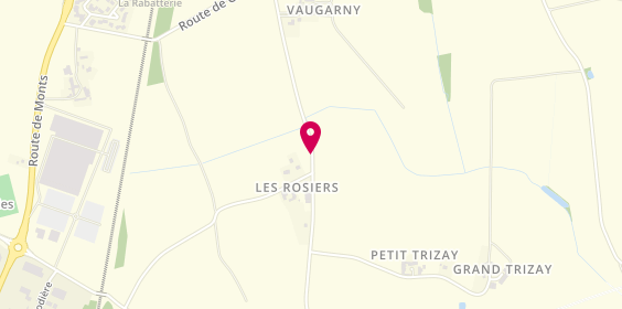 Plan de Delaine Christophe, Les Rosiers, 37300 Joué-lès-Tours