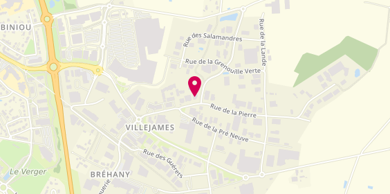 Plan de Guiho Plomberie, 3 Rue de la Pierre, 44350 Guérande