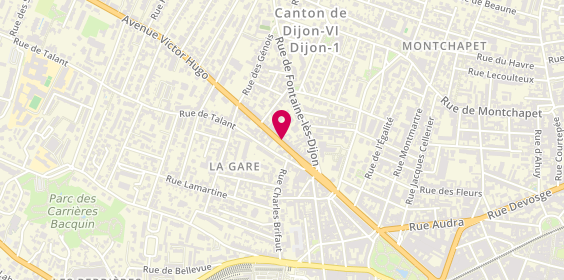 Plan de Agk Plomberie Chauffage, 38 avenue Victor Hugo, 21000 Dijon