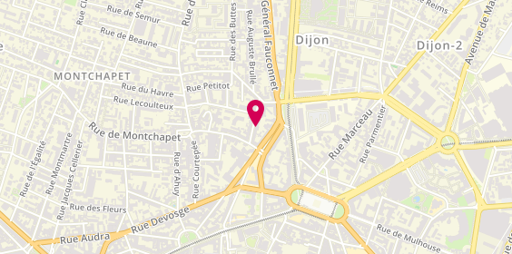 Plan de Allo Dépannage Plomberie, 8 Rue Charles de Vergennes, 21000 Dijon