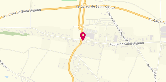 Plan de DAHURON Gaétan, 2 Route de Saint-Aignan, 41400 Faverolles-sur-Cher