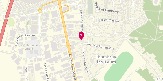 Plan de Leblois, 4 Rue de la Berchottière, 37170 Chambray-lès-Tours