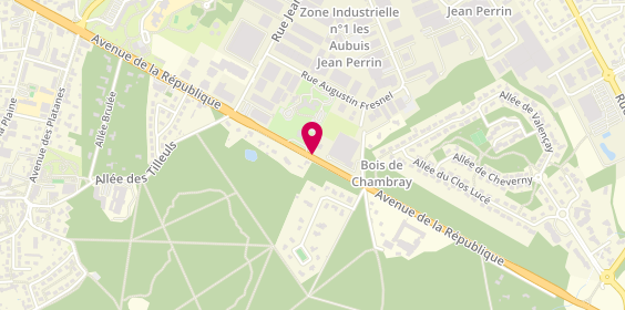 Plan de Rodrigues Pére et Fils, 77 Avenue République, 37170 Chambray-lès-Tours