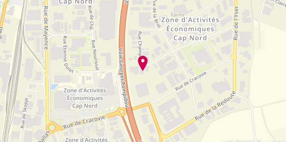 Plan de Entreprise Munier, 11 Rue Champeau, 21850 Saint-Apollinaire
