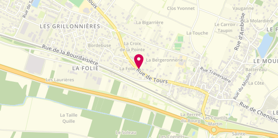 Plan de Alfeston Laurent, 48 Rue Tours, 37270 Saint-Martin-le-Beau