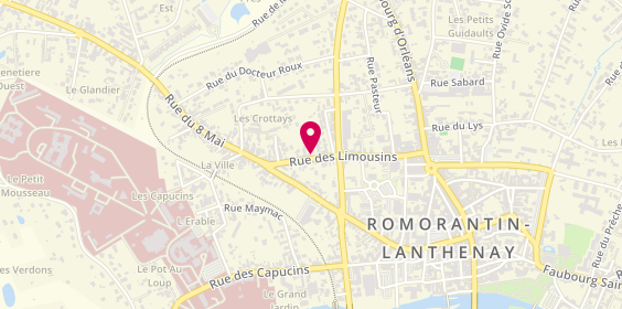 Plan de Belorgey, 54 Rue des Limousins, 41200 Romorantin-Lanthenay
