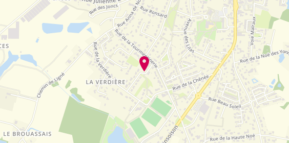 Plan de S.A.R.L Gaillard P.C.S, 6 Rue des Vignes, 44850 Saint-Mars-du-Désert