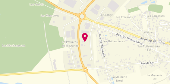 Plan de Iode, Zone d'Activité Pâtureau 2000 - Rue Aristide Boucicaut, 41200 Pruniers-en-Sologne