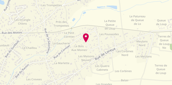 Plan de A l'Eau Guillaume, 18 Rue du Bois Aux Moines, 41200 Romorantin-Lanthenay
